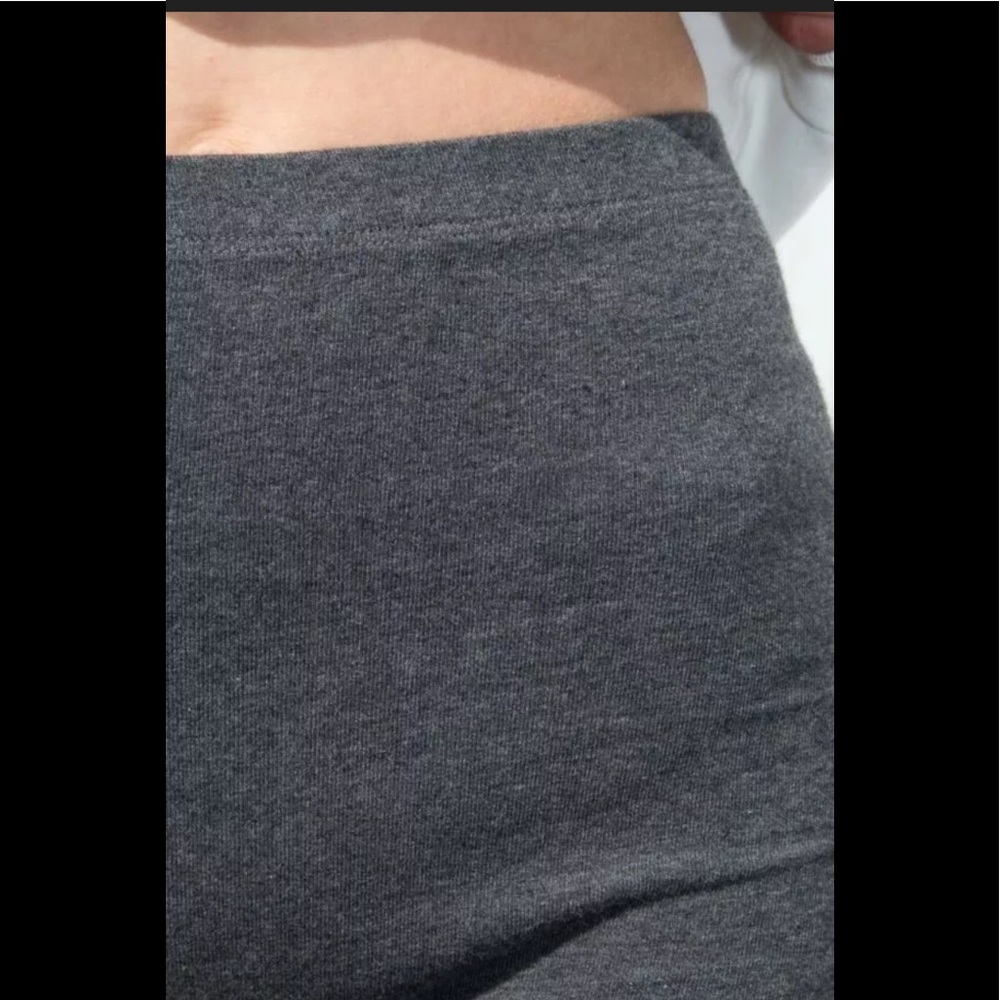 Brandy Melville dark gray griffin shorts - Picture 4 of 5